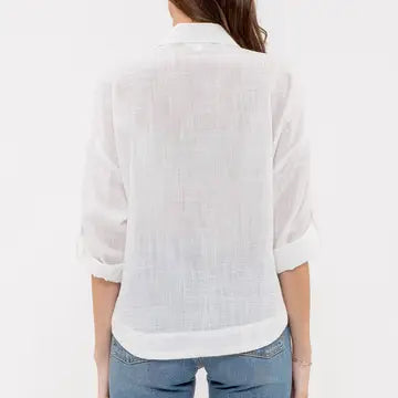 The Marian Top- White