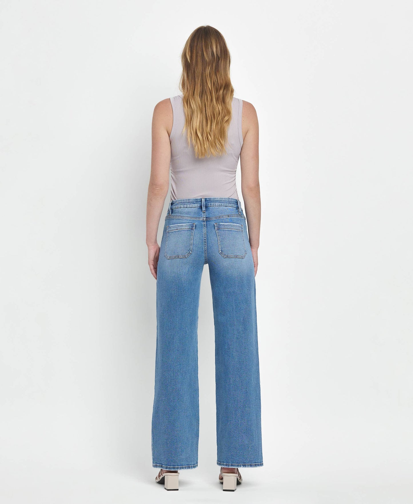 Lovervet-HR Patch Pocket Wide Leg