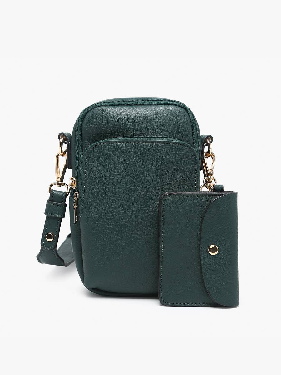 Parker Compartment Crossbody-Hunter Green
