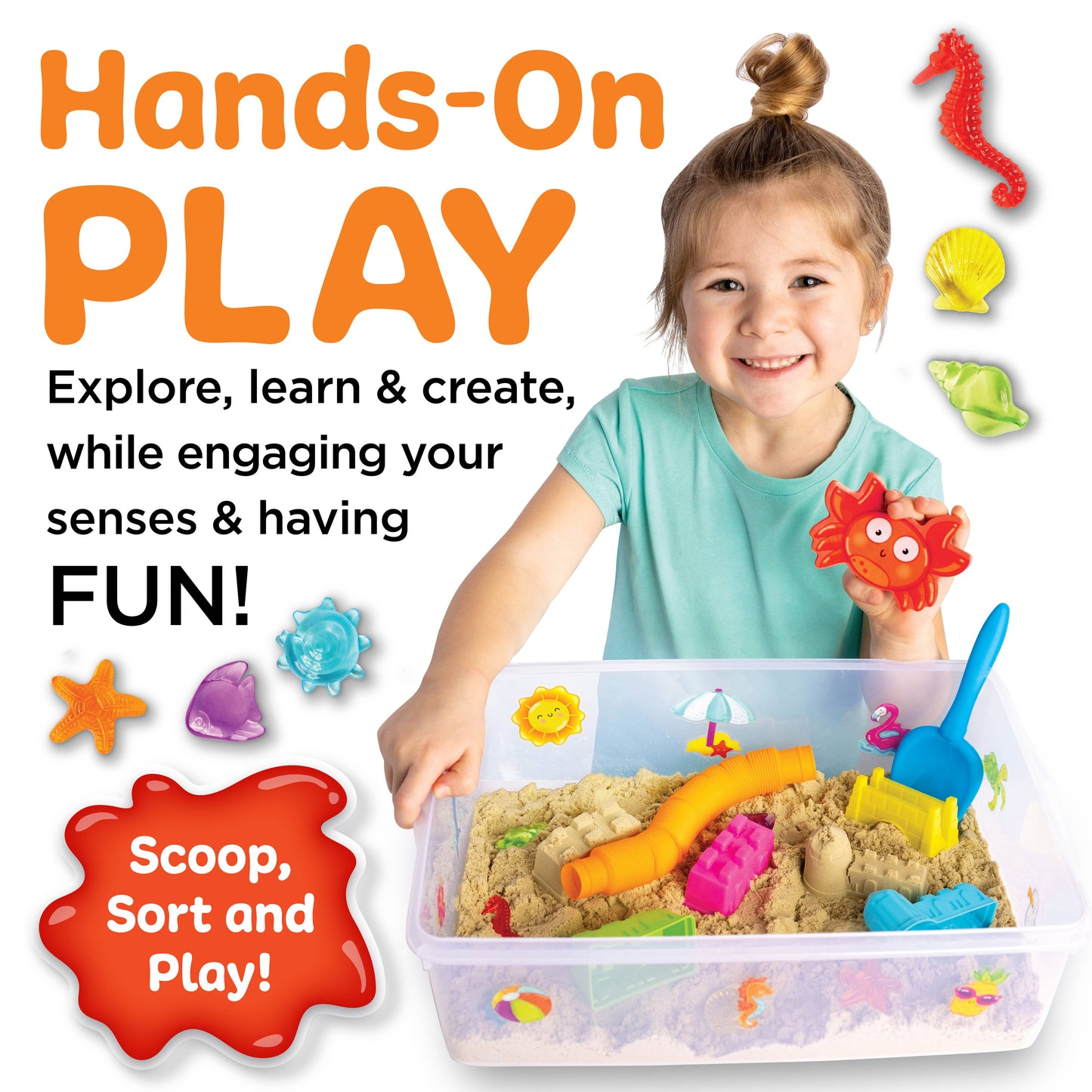 Sensory Bin-Beach