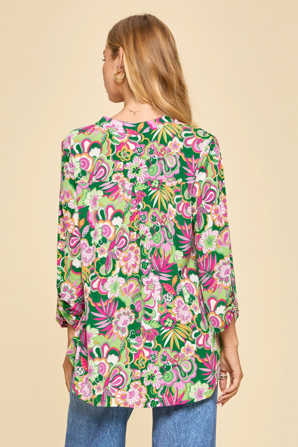 Lizzy Top- Kelly Green