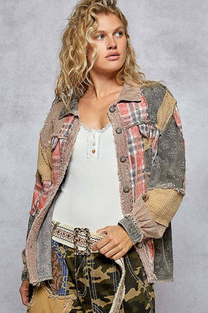 Plaid Fun For The Win-Black Denim