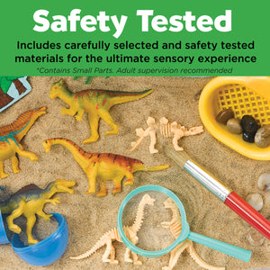 Sensory Bin- Dinosaur Dig