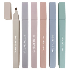 Neutral Highlighter Set - Stationery Set & Decor