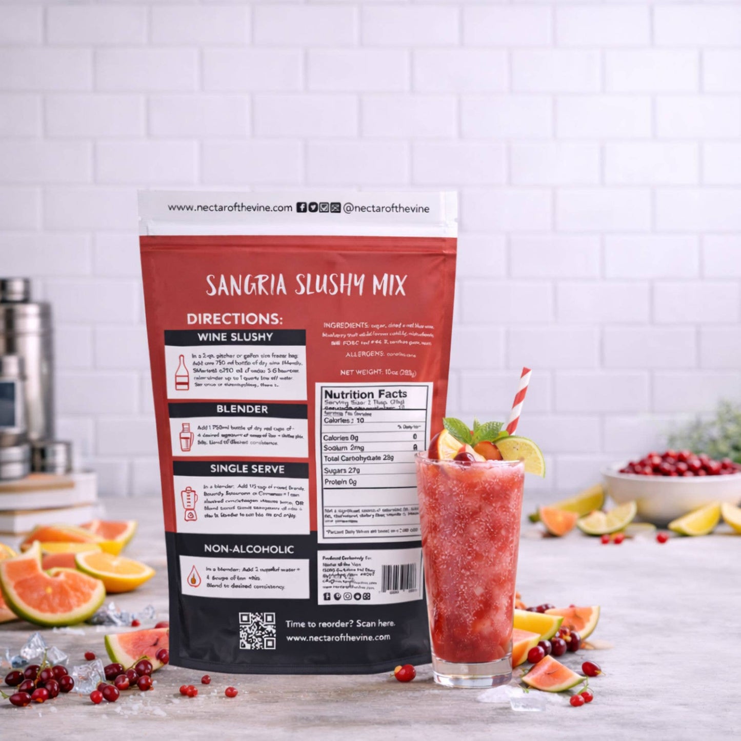 Nectar of The Vine-Sangria Wine Slushy Mix