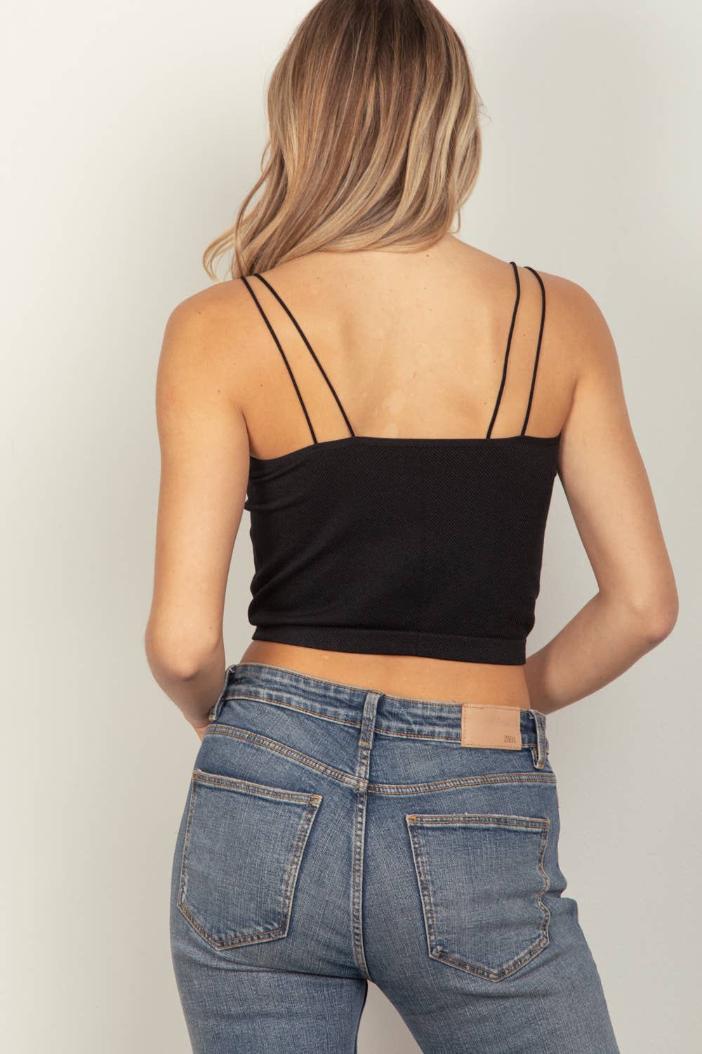 Stretchy Double Strap Tank Top