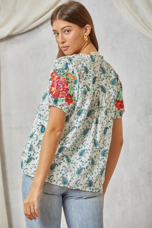 Savannah Jane-Paisley Printed