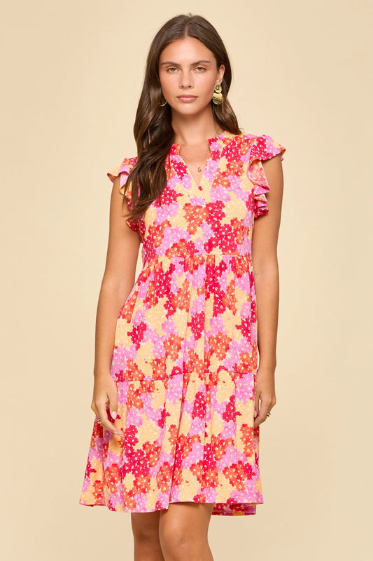 The Lizzy Forever Dress- Pink Floral