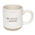 Be Still and Know Stoneware Coffee Mug