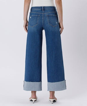 Loveret-HR-Cuffed Ankle Wide Leg