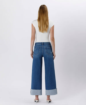 Loveret-HR-Cuffed Ankle Wide Leg