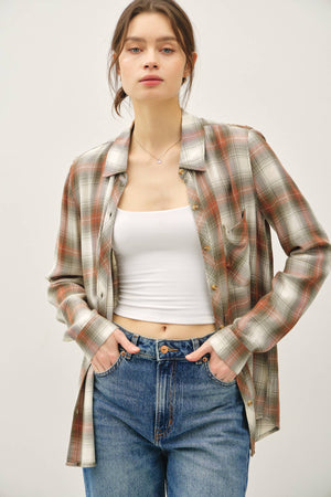 Robertson Plaid-Olive