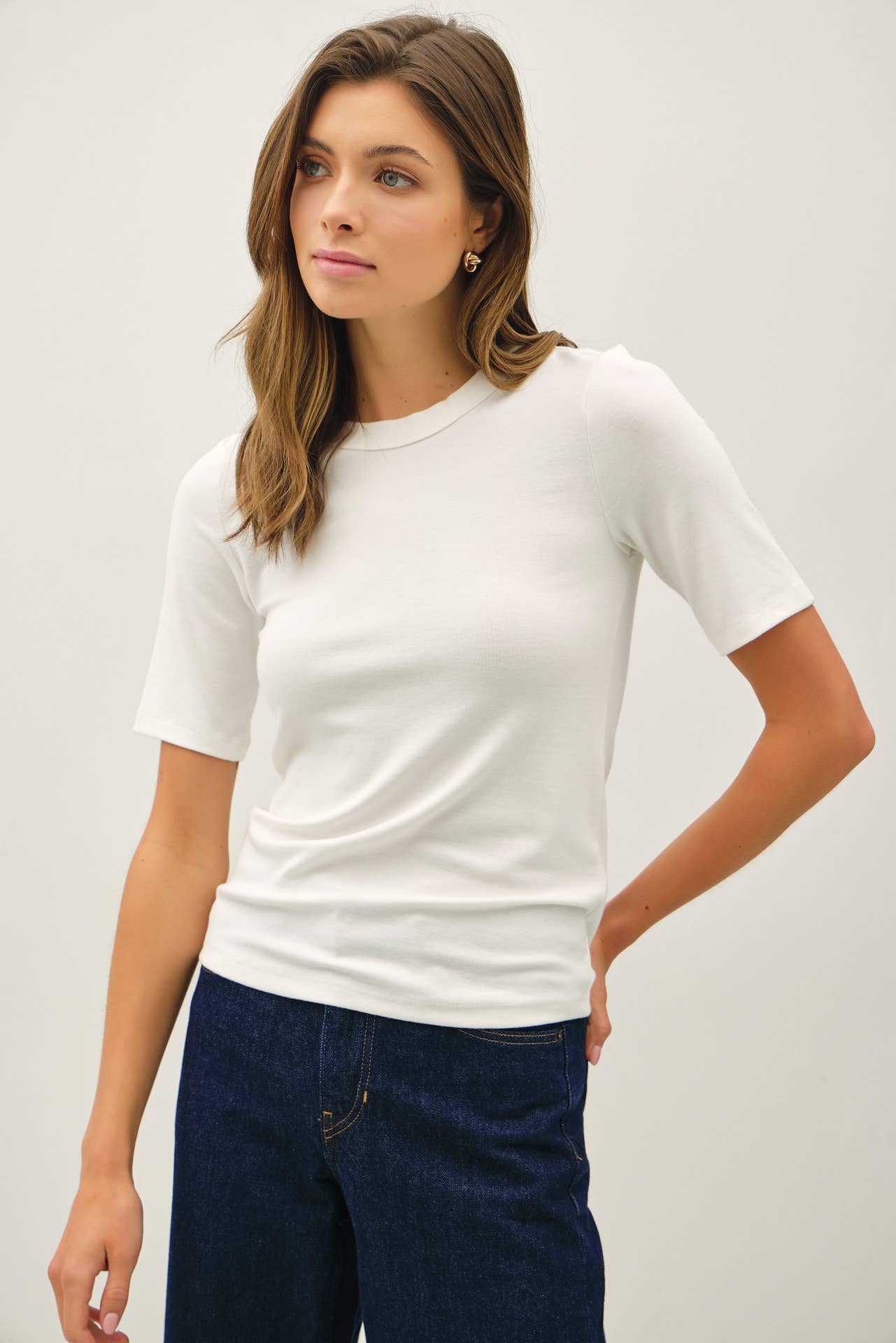 Ultra Soft T-Shirt-Ivory