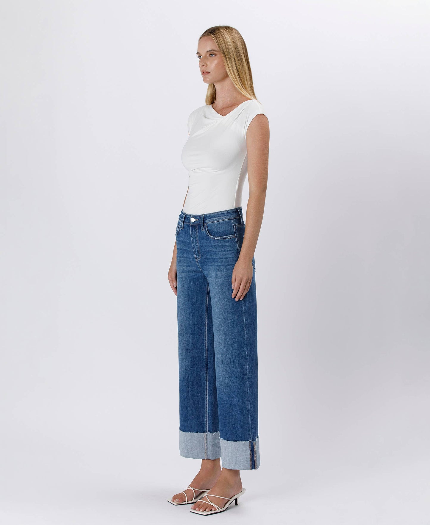 Loveret-HR-Cuffed Ankle Wide Leg