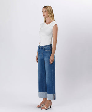 Loveret-HR-Cuffed Ankle Wide Leg