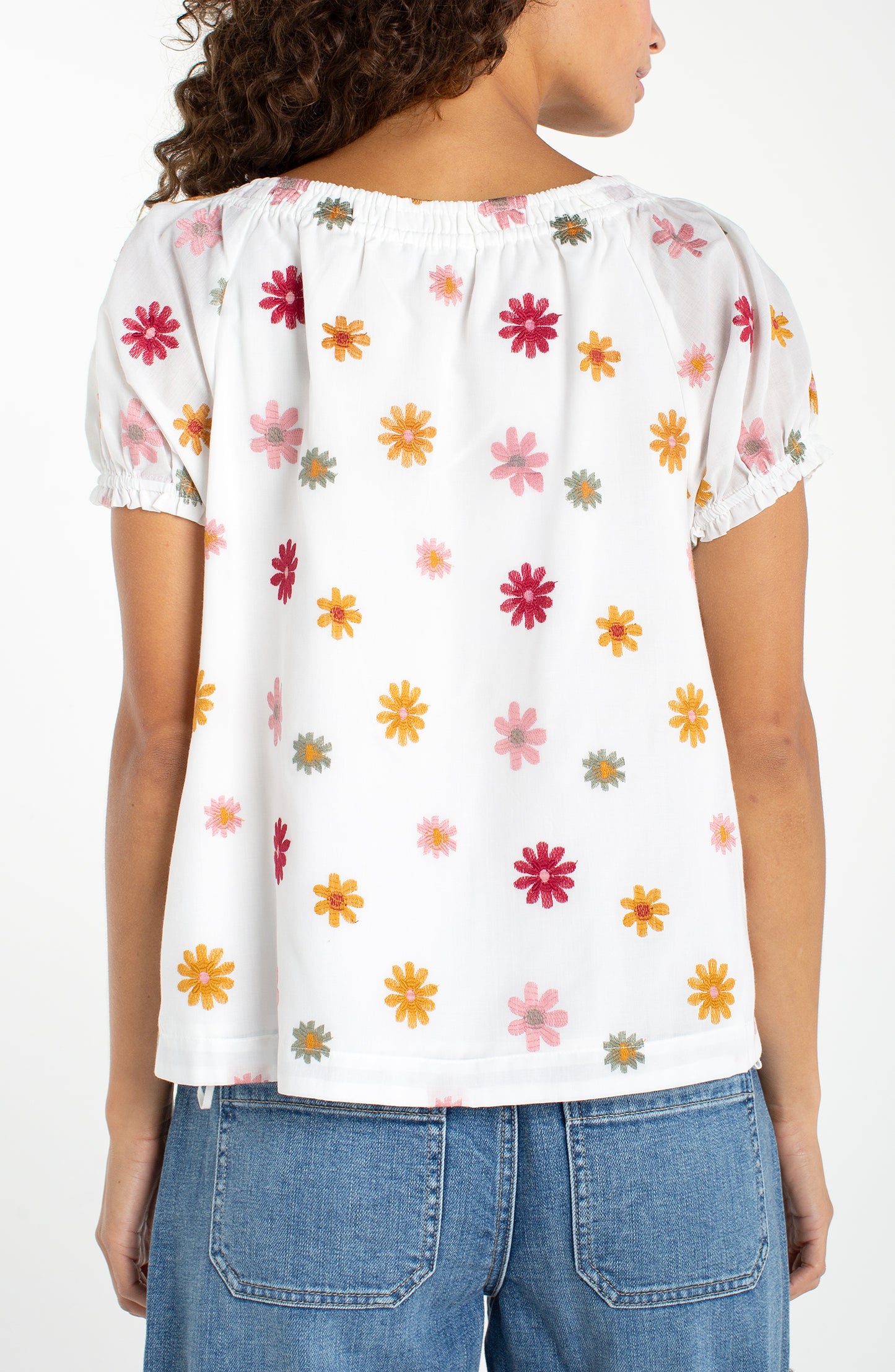 Liverpool-Short Sleeve Tie Woven Neck