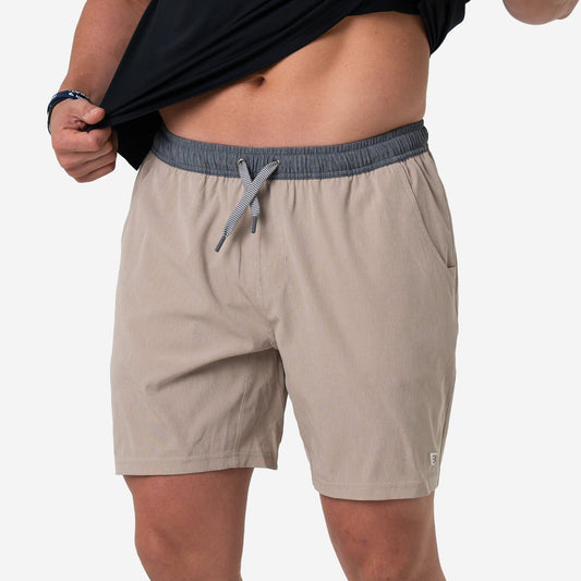 Athletic Short- Khaki