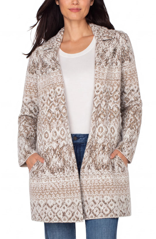 Liverpool Open Front Coatigan Sweater