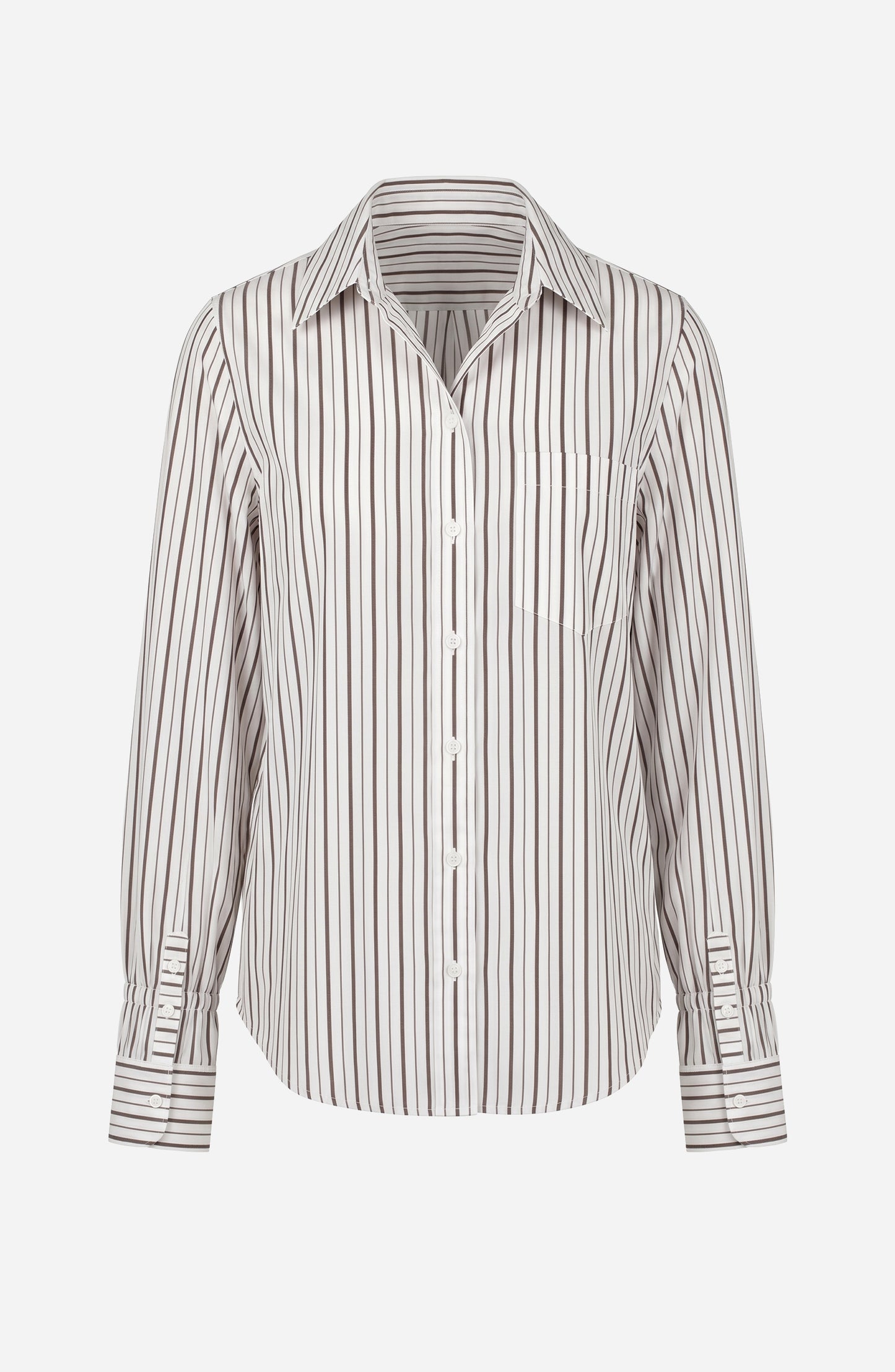 Liverpool Button Front Top- Cream