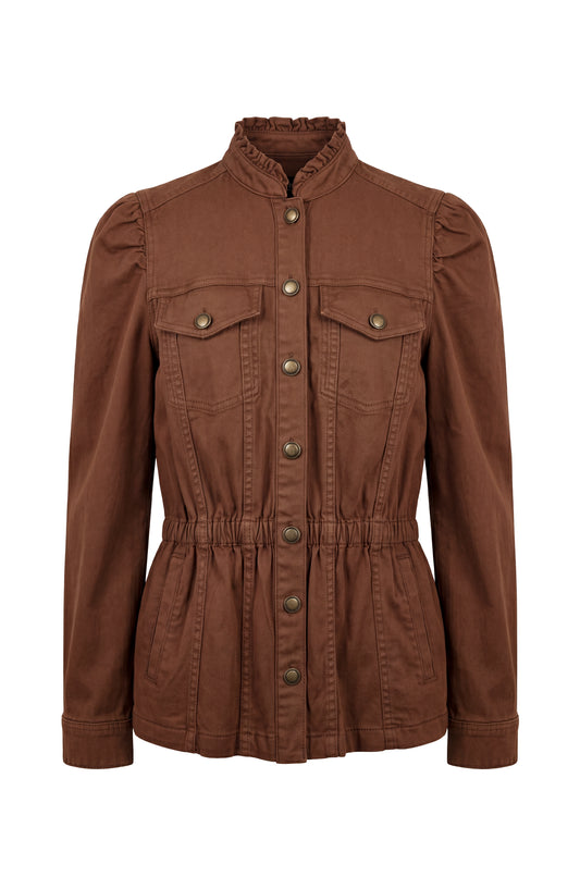 Liverpool Trucker Jacket- Brown