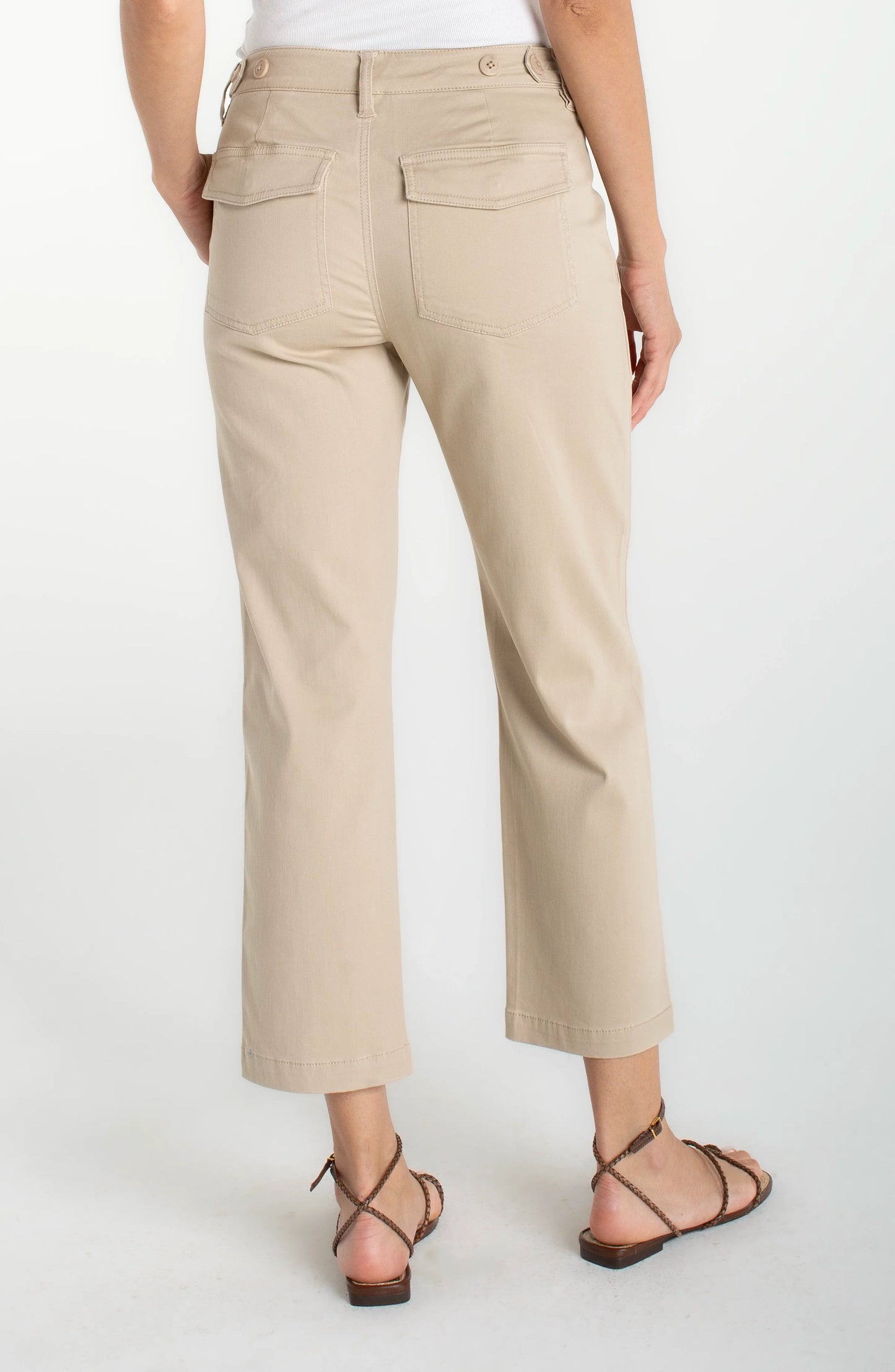 Utility Crop Straight With Side Tabs