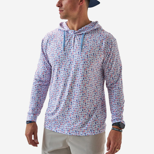Performance Hoodie- White