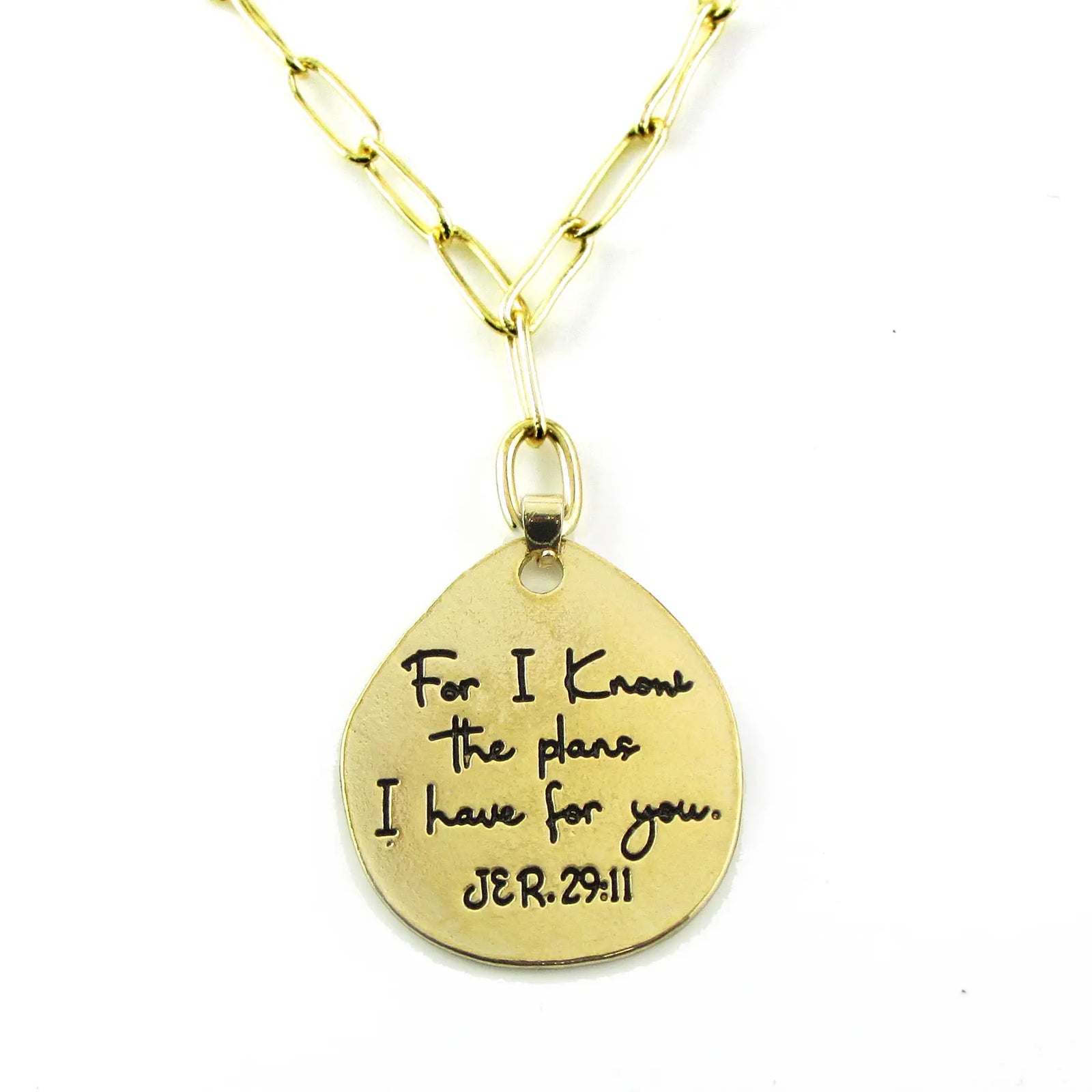 Good Works -Jeremiah 29:11 Gold