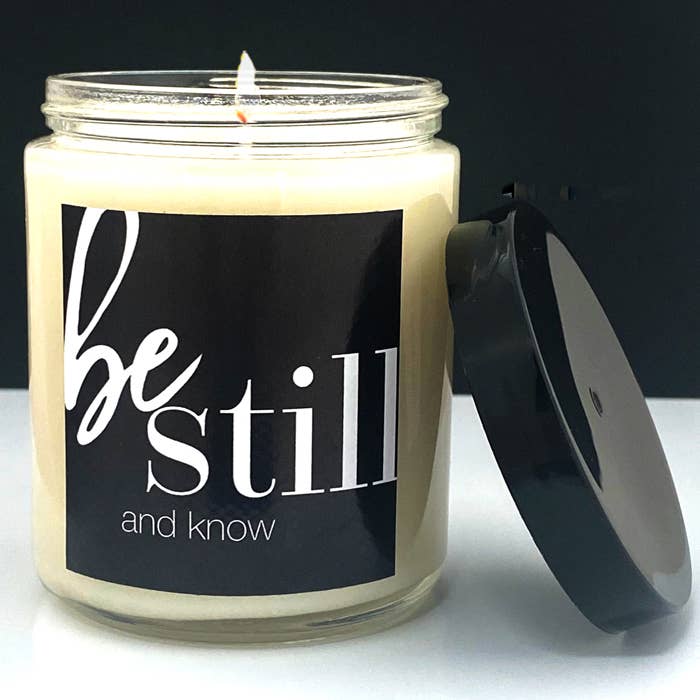Be Still-Candle