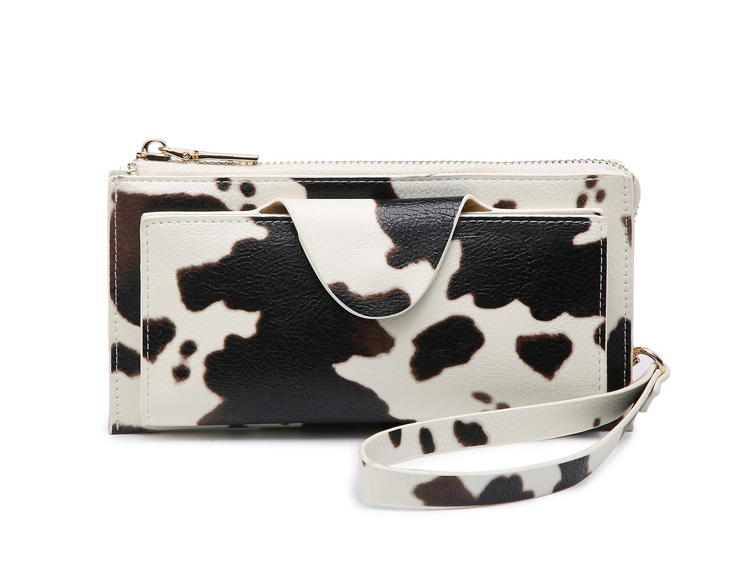 Kyla-RFID Wallet Cow