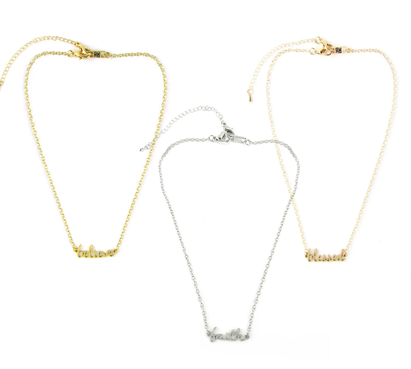 Good Works-Inspirational necklace