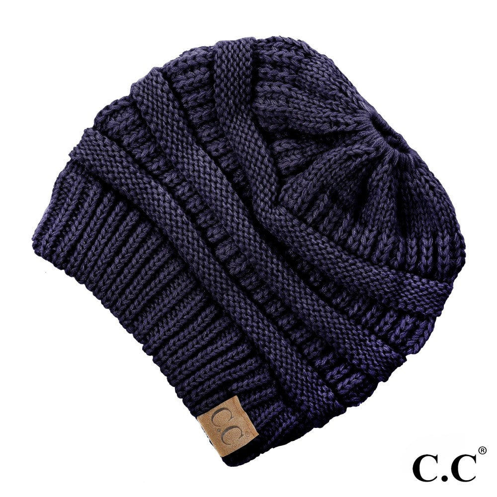 CC  Beanie Pony Tail-Messy Bun