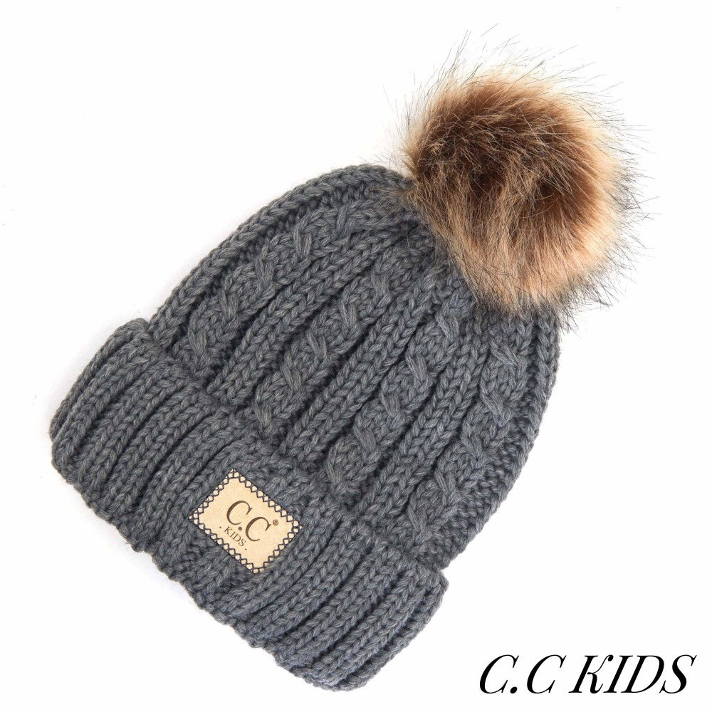 CC. Beanies Kids Pom Pom