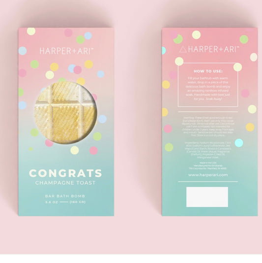 Harper & Ari Congrats-Bath Bar