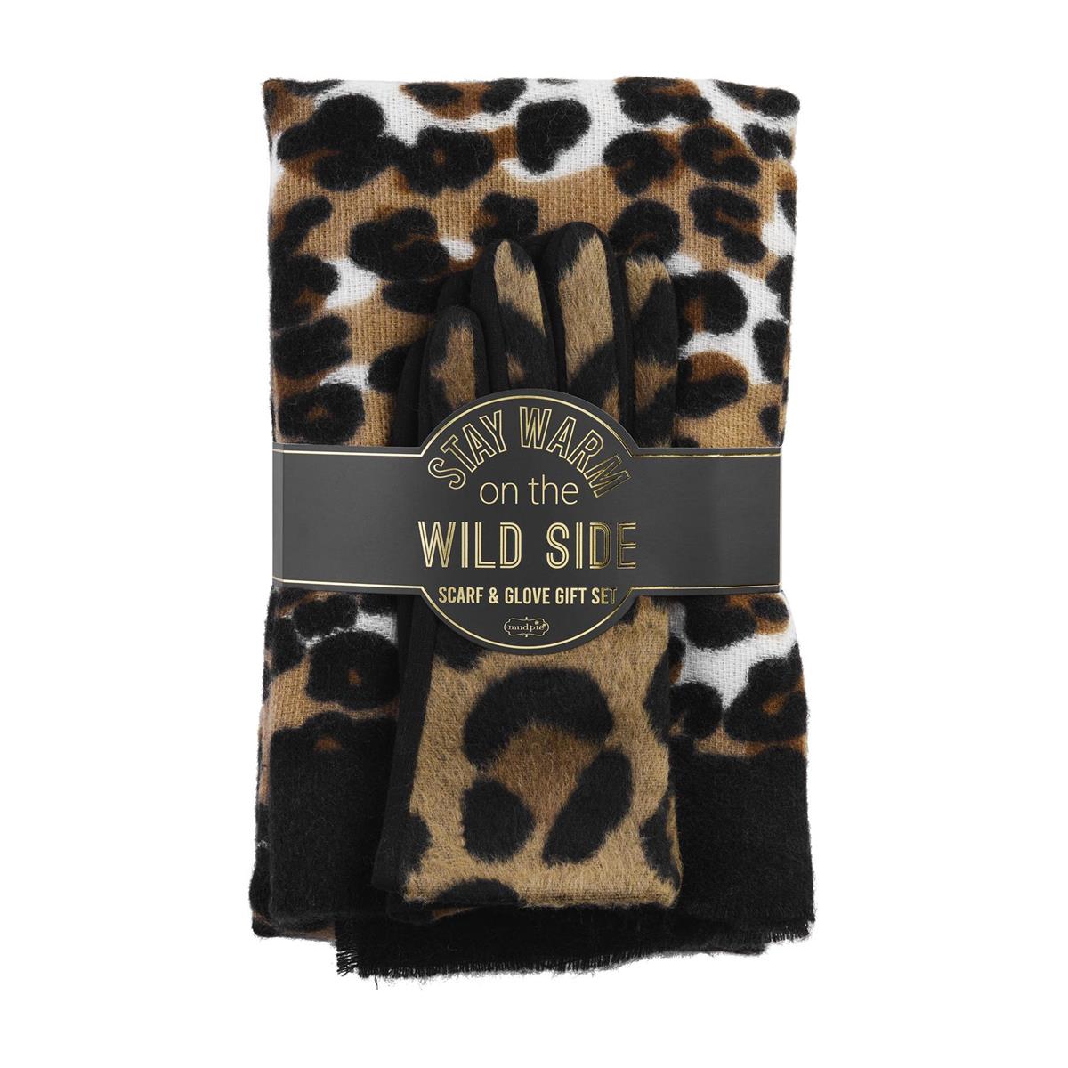 Tan Leopard Gift Set