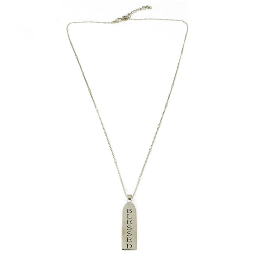Good Work(s) Oath Stainless Steel Necklace Silver