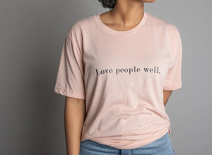 Love People Well-Peach