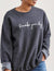 Know Purpose-Remember Your Why Sweatshirt-Gray
