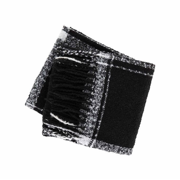 Black Scarf Wrap-Mud Pie