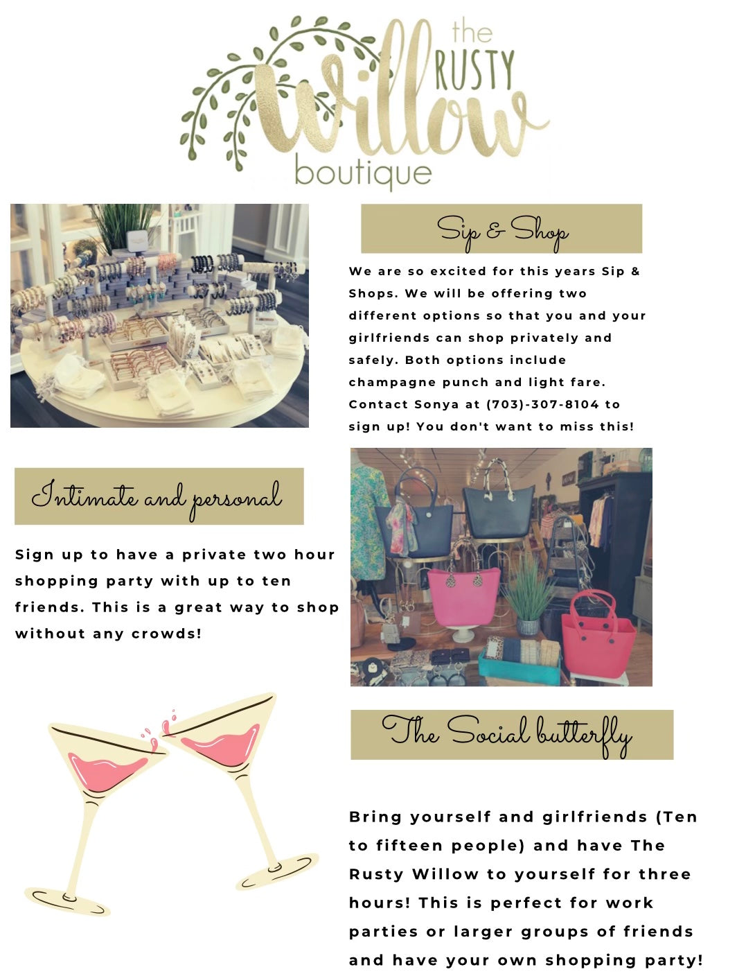 Sip & Shops