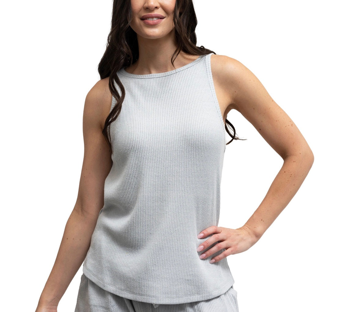 Cuddle Blend Tank-Gray