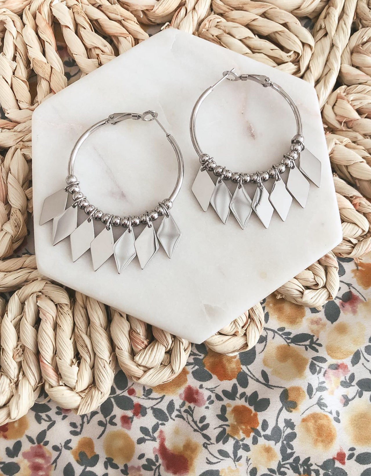 Goddess Colllection-Brynlee Earrings-Silver