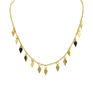 Goddess Collection Brynlee Necklace Gold