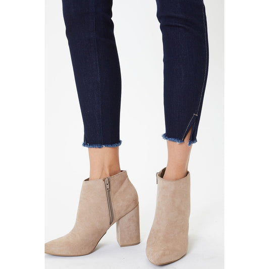 KanCan-High Rise Ankle Skinny