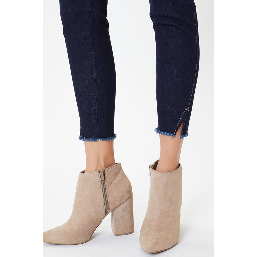 KanCan-High Rise Ankle Skinny