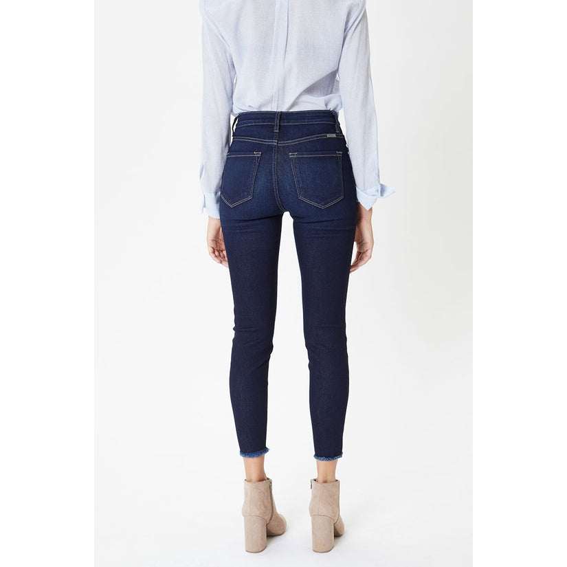 KanCan-High Rise Ankle Skinny