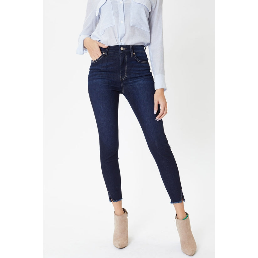 KanCan-High Rise Ankle Skinny