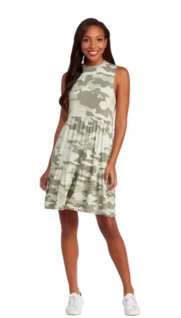 Tully Tiered- Camo