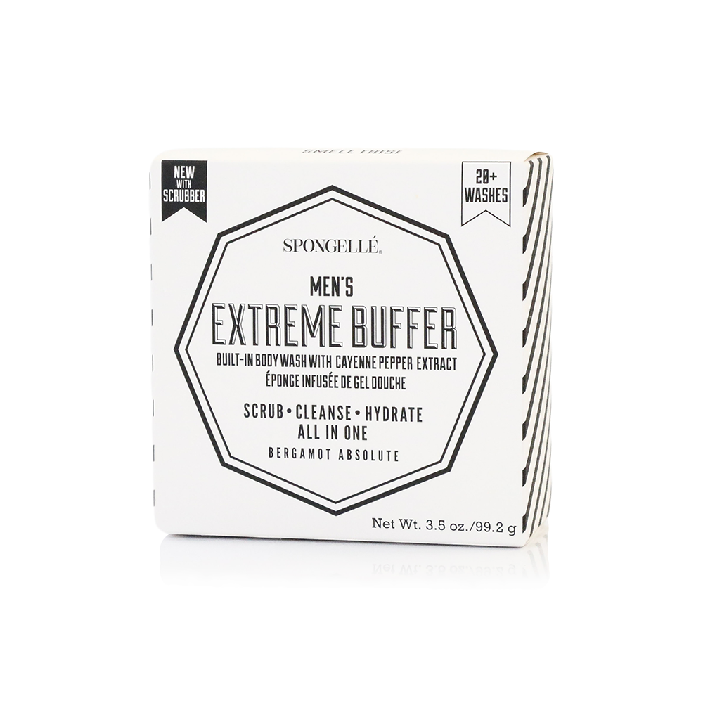 20+ Men’s Extreme Buffer w/ Scrubber (White)