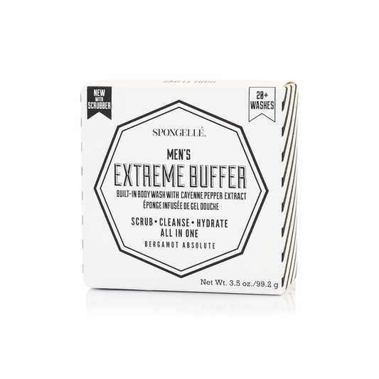 20+ Men’s Extreme Buffer w/ Scrubber (White)
