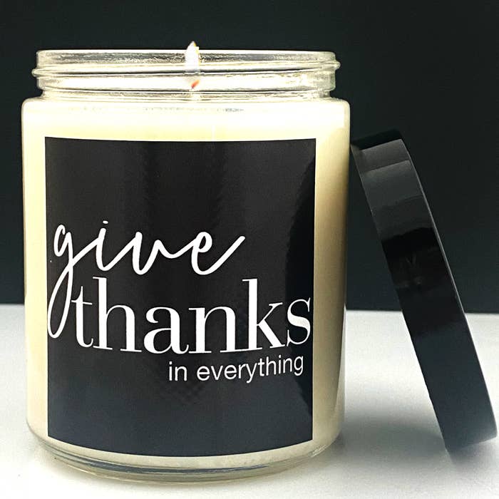 Give Thanks-Candle